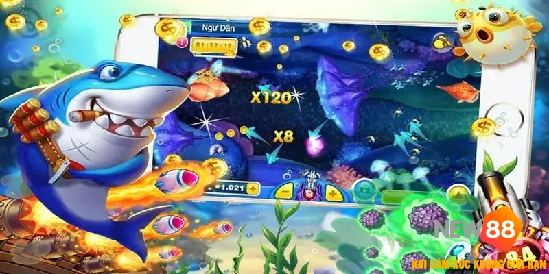 Bắn Cá Ngũ Long 🎯 Trải Nghiệm Giải Trí Đẳng Cấp Tại NEW88 2025 1 Tìm hiểu rõ hơn về tựa game bắn cá ngũ long